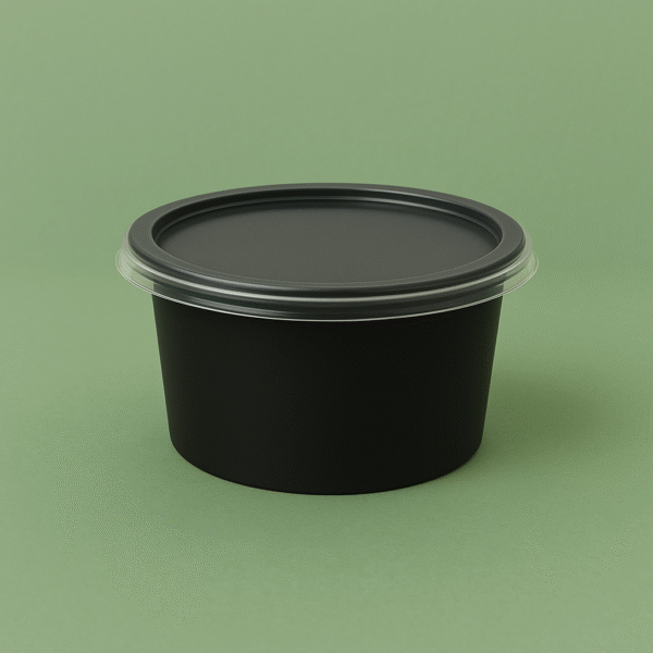 Round Containers with Lid - Various Sizes-Pacific Designs