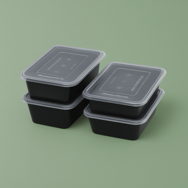 Square Containers with Lid - Various Sizes-Pacific Designs