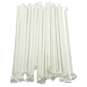 Individually Wrapped Straws : 8mm