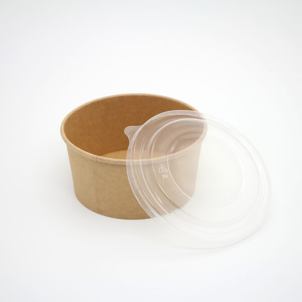 Paper Salad Container Kraft With Pp Lid- Pacific Design